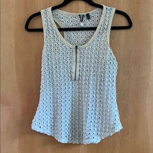 Knitted tank top